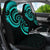 New Zealand Maori Mangopare Car Seat Covers Polynesian - Turquoise - Polynesian Pride