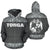 Tonga All Over Zip up Hoodie Polynesian Grey and White Unisex Grey And White - Polynesian Pride