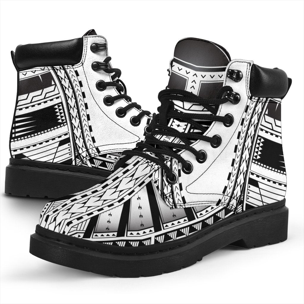Polynesian 52 Season Boots - Polynesian Pattern - Polynesian Pride