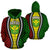 Hawaii Zipper Hoodie Hawaii Kanaka Maoli Flag Unisex Mix - Polynesian Pride