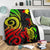 Papua New Guinea Premium Blanket - Reggae Tentacle Turtle - Polynesian Pride