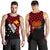 Papua New Guinea Polynesian Men's Tank Top Coat Of Arms Th5 - Polynesian Pride
