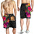 Tokelau All Over Print Men's Shorts - Polynesian Hibiscus Pattern - Polynesian Pride