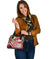 Tahiti Polynesian Shoulder Handbag - Summer Plumeria (Red) - Polynesian Pride