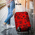 Polynesian Turtle Palm And Sea Pebbles Red Luggage Covers - Polynesian Pride
