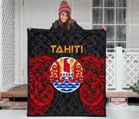 Tahiti Polynesian Premium Quilt - Tahitians Spirit - Polynesian Pride