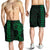 Hawaiian Tribal Green Men's Shorts - Polynesian Pride