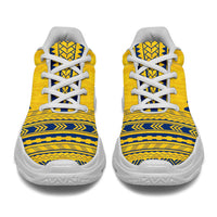 Niue Chunky Sneakers - Polynesian Chief Flag Version - Polynesian Pride