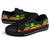 Nauru Low Top Canvas Shoes - Reggae Tentacle Turtle - Polynesian Pride