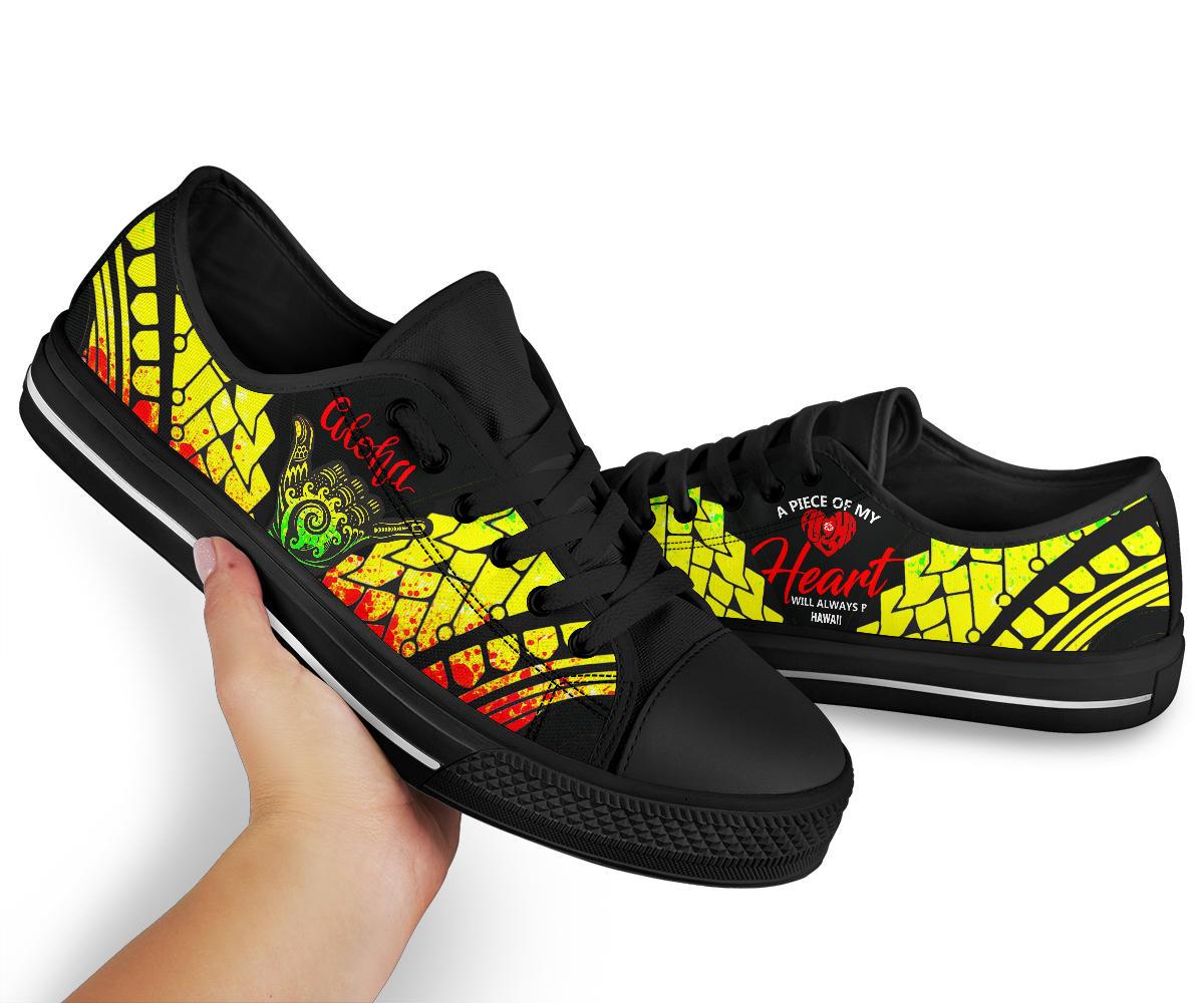 Hawaii Low Tops - A Piece Of My Heart - Polynesian Pride