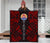 Tahiti Premium Quilt - Tahiti Flag Polynesian Red Tattoo - Polynesian Pride