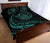Palau Quilt Bed Set - Turquoise - Frida Style - Polynesian Pride