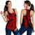(Custom Personalised) Polynesian Guinea Women's Tank Top - Moana Maui Tattoo With Coat Of Arm Guinea Red - Polynesian Pride