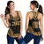 Papua New Guinea Women's Racerback Tank - Polynesian Chief Gold Version - Polynesian Pride