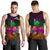 New Caledonia Polynesian Men's Tank Top - Summer Hibiscus - Polynesian Pride