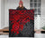 Tahiti Polynesian Premium Quilt - Tahiti Flag & Red Turtle Hibiscus - Polynesian Pride