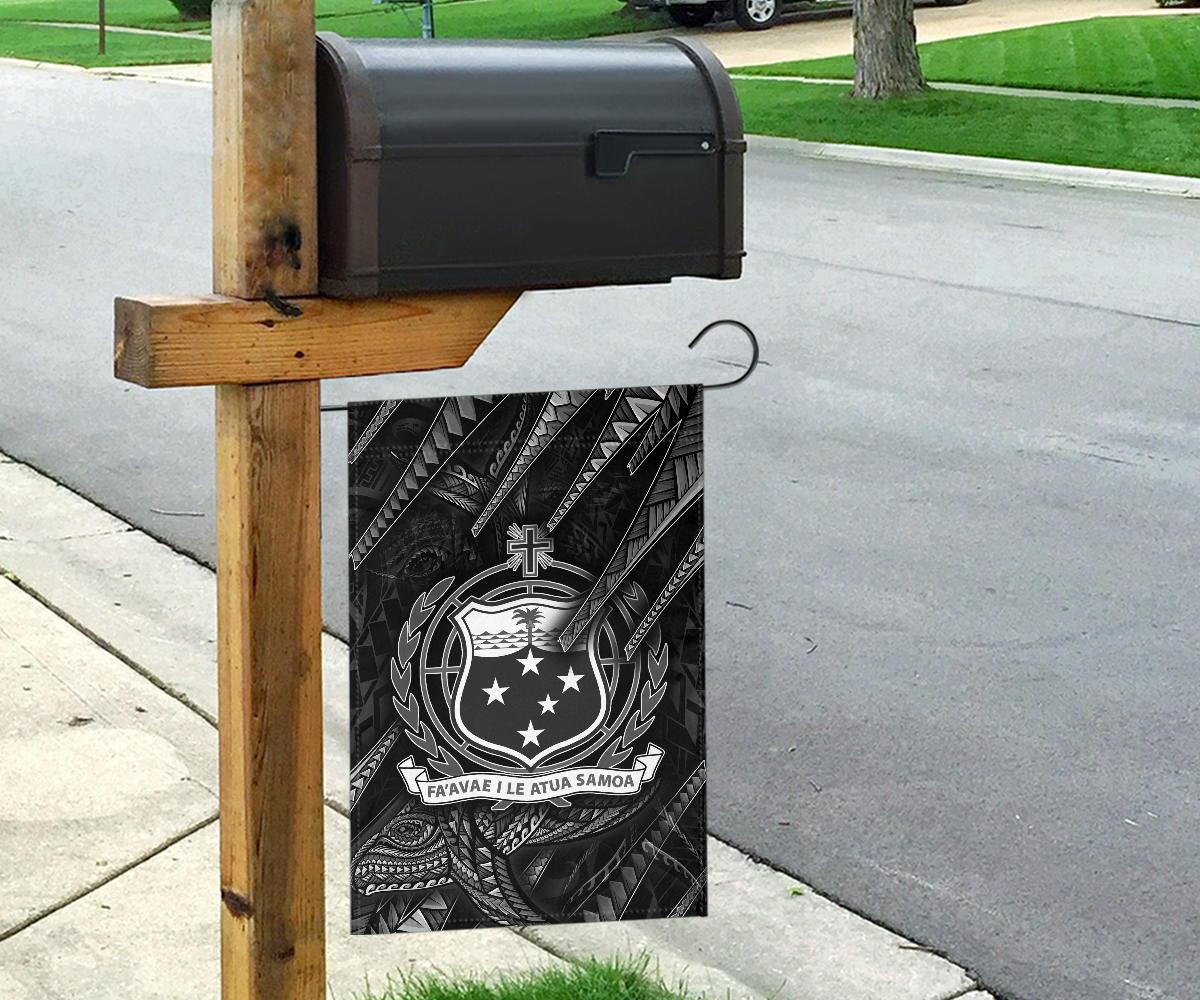 Samoa Flag - Seal With Whale Style - Polynesian Pride