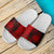 Hawaii Slide Sandals Red White - Circle Style - Polynesian Pride
