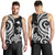 Papua New Guinea Men's Tank Top - White Tentacle Turtle - Polynesian Pride