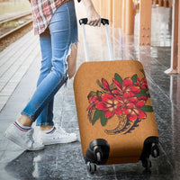 Plumeria Luggage Cover - Polynesian Pride
