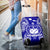 Samoa Polynesian Luggage Covers Map Blue - Polynesian Pride