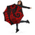 Seal Of Hawaii Polynesian Umbrella Red - Circle Style - Polynesian Pride