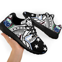 Samoa Sport Sneaker - Coat Of Arm - Polynesian Pride