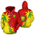 Hawaii Zip up Hoodie Hawaii Kanaka Maoli Flag Coconut Tree Unisex Red Yellow & Green - Polynesian Pride