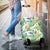 Tropical Orange Orchids Strelitzia Monstera Luggage Cover - Polynesian Pride