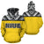 Niue All Over Hoodie Polynesian Hoodie Style Unisex White - Polynesian Pride
