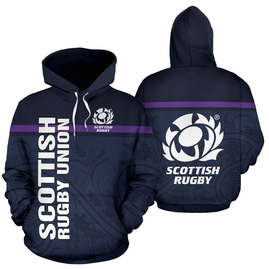 Scottish Rugby Hoodie National Thistle - Polynesian Pride
