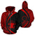 Cook Islands Polynesian Zip up Hoodie Circle Style 01 - Polynesian Pride