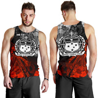 Samoa Polynesian Personalised Men's Tank Top - Vintage Polynesian Style - Polynesian Pride