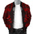 American Samoa Men Bomber Jackets - Polynesian Tattoo Red - Polynesian Pride