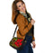 Hawaii Lauhala Hibiscus Polynesian Tropical Canvas Saddle Bag Reggae - Wake Style - AH - Polynesian Pride