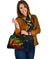 Vanuatu Polynesian Shoulder Handbag - Reggae Shark Polynesian Tattoo - Polynesian Pride