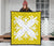 Hawaiian Premium Quilt Royal Pattern - Yellow - A2 Style - Polynesian Pride