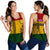 Hawaii Kanaka Flag Polynesian Women's Racerback Tank - Mauna Kea Protectors Red - Polynesian Pride