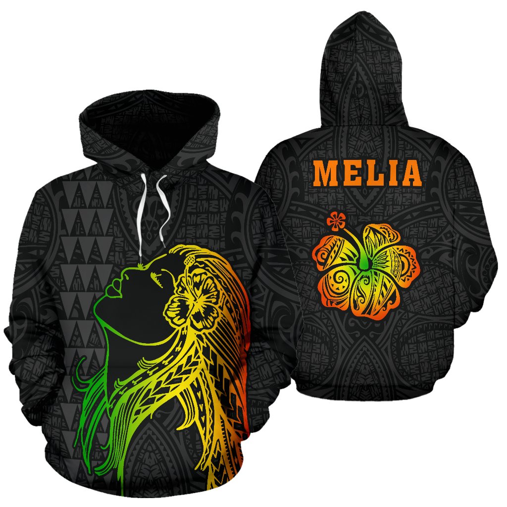 MELIA Hula Girl Polynesian Hoodie - Polynesian Pride
