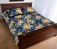 Vintage Floral Quilt Bed Set - Polynesian Pride