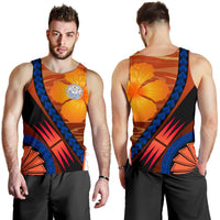 Marshall Islands Polynesian Men Tank Top - Sport Style - Polynesian Pride