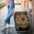Polynesian Plumeria Mix Gold Black Luggage Covers - Polynesian Pride