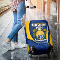 Nauru Polynesian Luggage Covers - Nauru Spirit (Blue) - Polynesian Pride