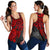 Samoa Polynesian Women's Racerback Tank - Red Turtle - Polynesian Pride