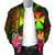 Wallis and Futuna Polynesian Personalised Men's Bomber Jacket - Hibiscus and Banana Leaves - Polynesian Pride
