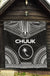 Chuuk Premium Quilt - Chuuk Flag Polynesian Chief Black Version - Polynesian Pride