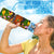 Papua New Guinea Custom Personalised Hydro Tracking Bottle - Seal Spiral Polynesian Patterns - Polynesian Pride
