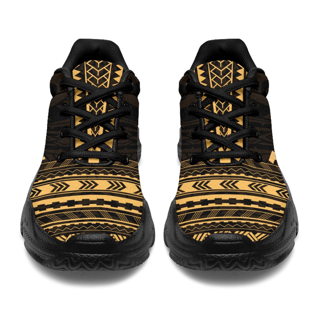 Tokelau Chunky Sneakers - Polynesian Chief Gold Version - Polynesian Pride