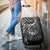 Tahiti Polynesian Luggage Cover - White Turtle Hibiscus Flowing - Polynesian Pride