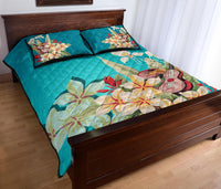 Plumeria Sound Quilt Bed Set - Polynesian Pride